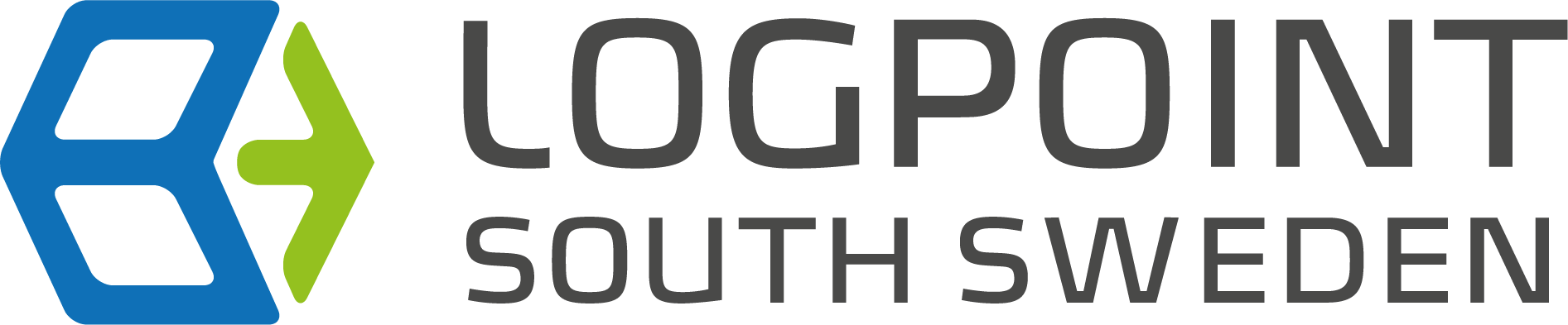 LogPoint logotyp, länk till startsidan